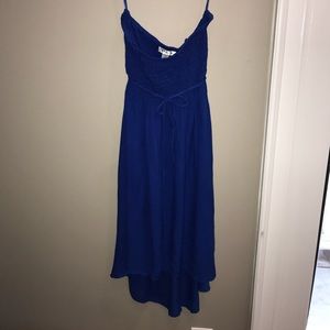 Maternity Strapless High low Dress